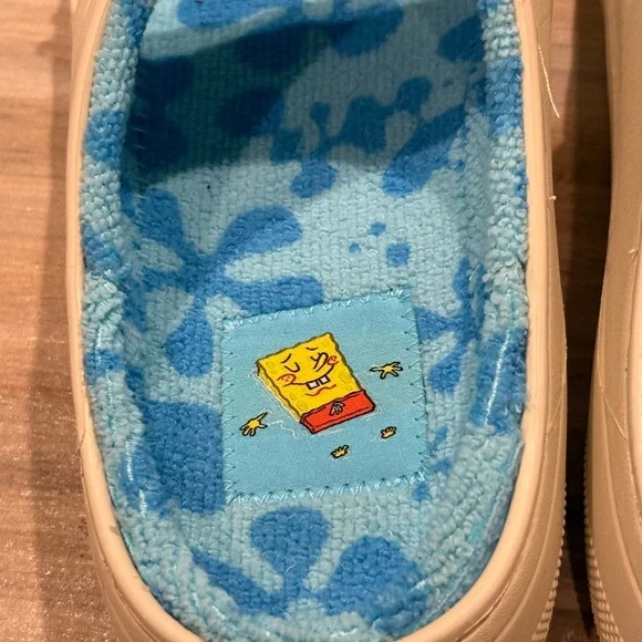 CROCS SpongeBob SquarePants classic cozzzy terry sandals - Goo Lagoon unisex - Picture 9 of 15